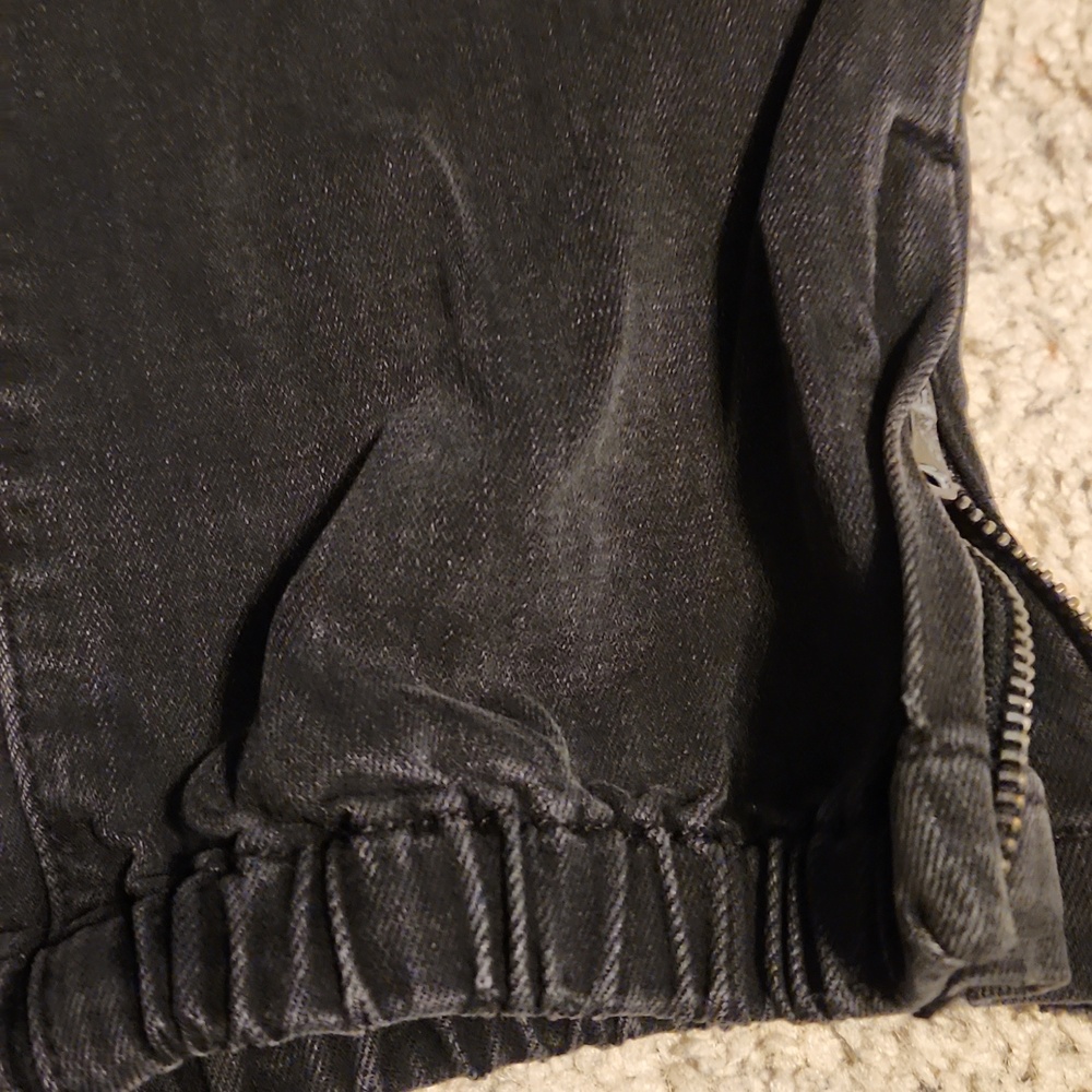 Paige Mayslie Black Pant Jogger Size 28 NEW - Picture 5 of 8